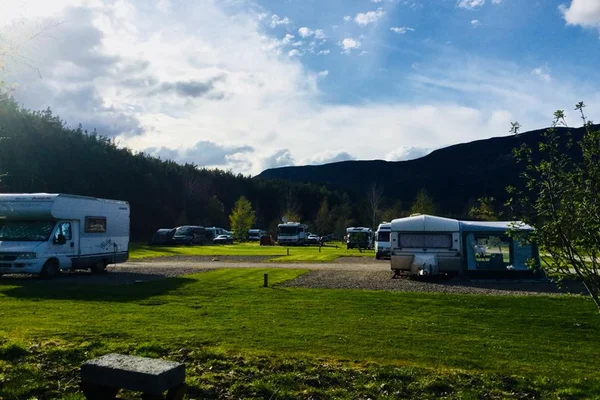 Invernahavon Caravan Site in Newtonmore